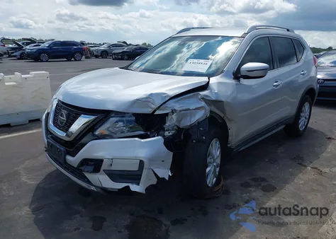 2019 Nissan Rogue Sv из США, поврежденный, VIN KNMAT2MV7KP504438